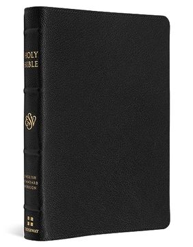portada Esv Heirloom Bible, Alpha Edition (Goatskin, Black) (en Inglés)