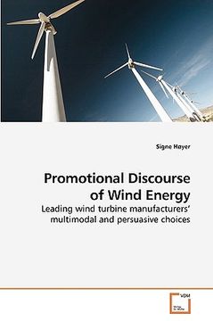 portada promotional discourse of wind energy (en Inglés)