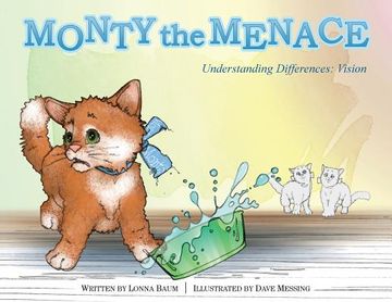 portada Monty the Menace: Understanding Differences: Vision (en Inglés)