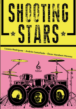 portada Shooting Stars. Tres bateristas colombianos en las grandes ligas del rock