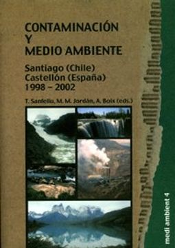 portada Contaminación y Medio Ambiente Santiago (Chile)- Castellón (España) (Medi Ambient) (in Spanish)
