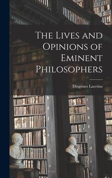 portada The Lives and Opinions of Eminent Philosophers (en Inglés)