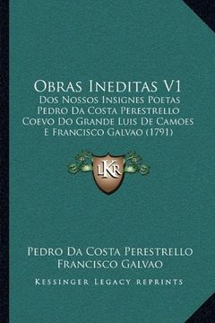 portada Obras Ineditas v1 (en Portugués)