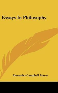 portada essays in philosophy (en Inglés)
