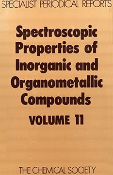 portada Spectroscopic Properties of Inorganic and Organometallic Compounds: Volume 11 (in English)