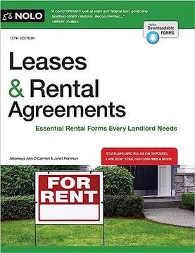 portada Leases & Rental Agreements (en Inglés)
