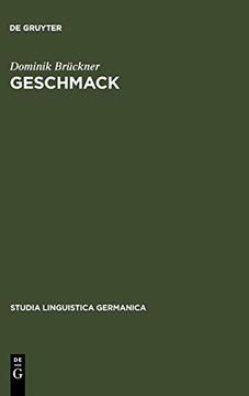 portada Geschmack (in German)