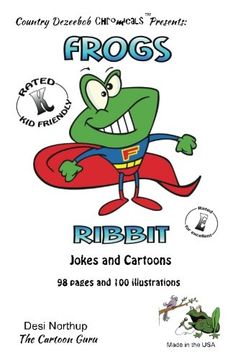 portada Frogs -- Ribbit -- Jokes and Cartoons: in Black + White