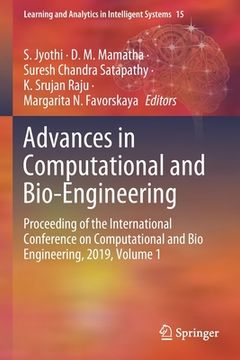 portada Advances in Computational and Bio-Engineering: Proceeding of the International Conference on Computational and Bio Engineering, 2019, Volume 1 (en Inglés)
