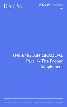 portada the english gradual supplement (in English)