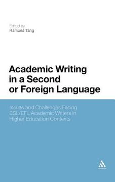 portada academic writing in a second or foreign language