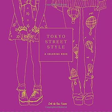 portada Tokyo Street Style (Street Style Coloring Books) (in English)