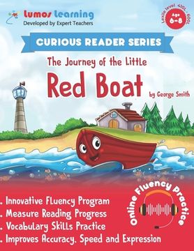 portada Curious Reader Series: The Journey of the Little Red Boat: A Story from the Coast of Maine (en Inglés)