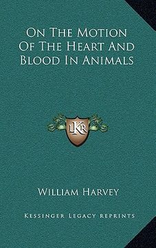 portada on the motion of the heart and blood in animals
