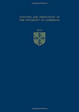 portada Statutes and Ordinances of the University of Cambridge 2015 (Cambridge University Statutes and Ordinances)
