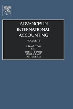 portada advances in international accounting (in English)