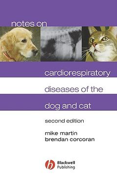 portada notes on cardiorespiratory diseases of the dog and cat, 2nd edition