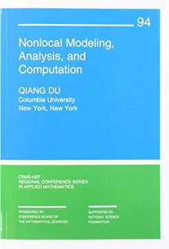 portada Nonlocal Modeling, Analysis, and Computation (Cbms-Nsf Regional Conference Series in Applied Mathematics 94) (en Inglés)