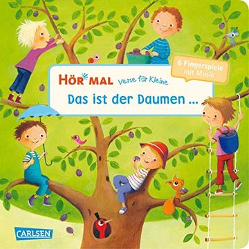 portada Hör Mal: Verse für Kleine: Das ist der Daumen. Und Andere Fingerspiele mit Musik (in German)