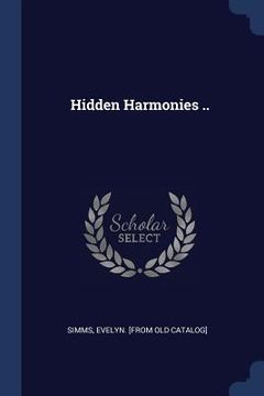 portada Hidden Harmonies .. (en Inglés)