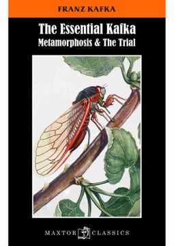 portada The Essential Kafka: Metamorphosis & the Trial (Maxtor Classics) (in English)
