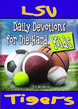 portada Daily Devotions for Die-Hard Kids LSU Tigers (en Inglés)