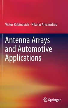 portada antenna arrays and automotive applications (en Inglés)