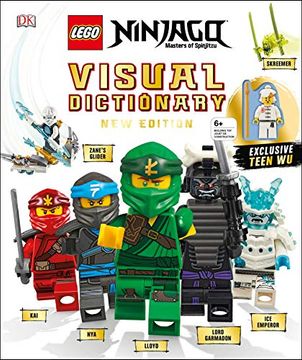portada Lego Ninjago Visual Dictionary, new Edition: With Exclusive Teen wu Minifigure (en Inglés)