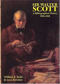 portada Sir Walter Scott: A Bibliographical History 1796-1832 (en Inglés)