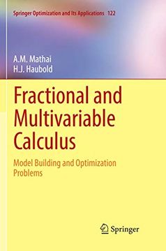 portada Fractional and Multivariable Calculus: Model Building and Optimization Problems (in English)