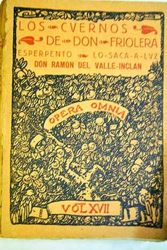 portada Los cuernos de don Friolera. Esperpento. Lo saca a la luz