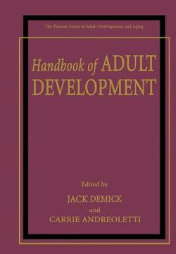portada handbook of adult development (in English)