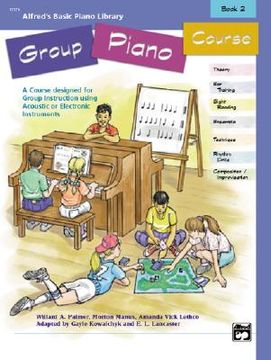 portada alfred's basic group piano course, bk 2 (en Inglés)