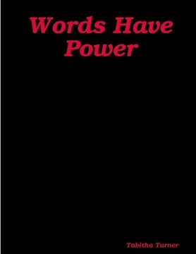 portada Words Have Power (in English)
