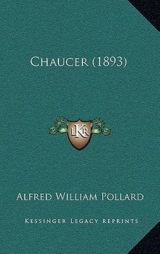 portada chaucer (1893) (en Inglés)
