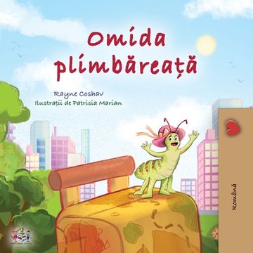 portada The Traveling Caterpillar (Romanian Children's Book)