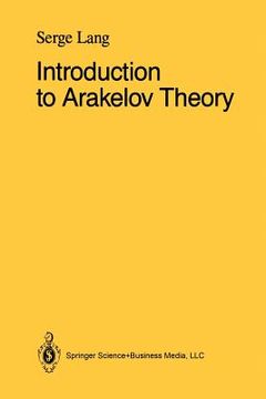 portada introduction to arakelov theory (en Inglés)