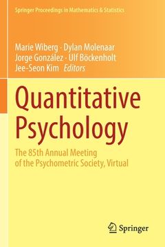portada Quantitative Psychology: The 85th Annual Meeting of the Psychometric Society, Virtual (in English)