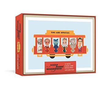 portada Mister Rogers' Neighborhood: 12 Note Cards With Envelopes and Golden Seals: All-Occasion Greetings to Make Anyone Feel Special (en Inglés)