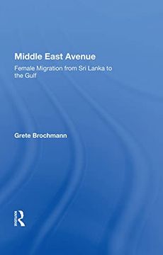 portada Middle East Avenue: Female Migration From sri Lanka to the Gulf (en Inglés)