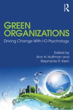 portada green organizations: driving change with i-o psychology (en Inglés)