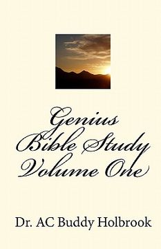 portada genius bible study volume one (in English)
