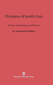 portada Primates of South Asia: Ecology, Sociobiology, and Behavior