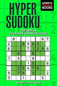 portada Hyper Sudoku: 250 Medium Four-Box Sudoku Puzzles (in English)