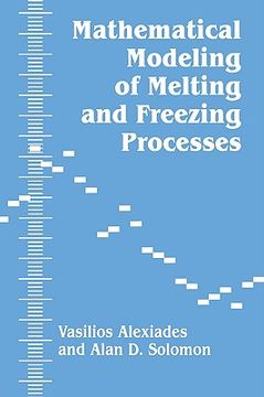portada mathematical modeling of melting and freezing processes (in English)