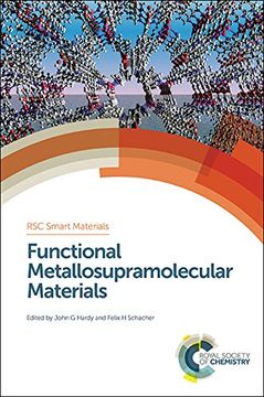 portada Functional Metallosupramolecular Materials (Smart Materials Series) (en Inglés)