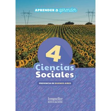 portada Ciencias Sociales 4 Longseller Aprender a Aprender Provincia de Buenos Aires