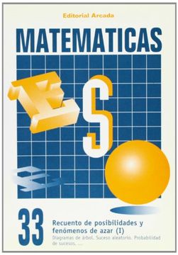 portada Cuaderno matematicas 33 - recuento de posibilidades..(I)