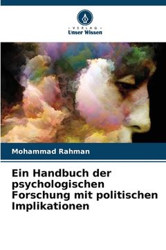 portada Ein Handbuch der psychologischen Forschung mit politischen Implikationen (in German)