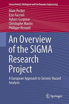 portada An Overview of the SIGMA Research Project: A European Approach to Seismic Hazard Analysis